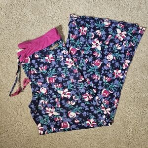 Matilda Jane Magenta and Blue Floral Pajama Set